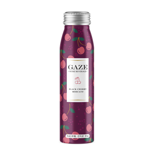 Gaze Black Cherry Moscato Wine Beverage