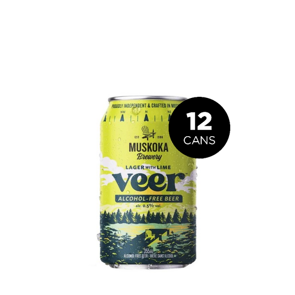 Muskoka Brewery Veer Lager With Lime