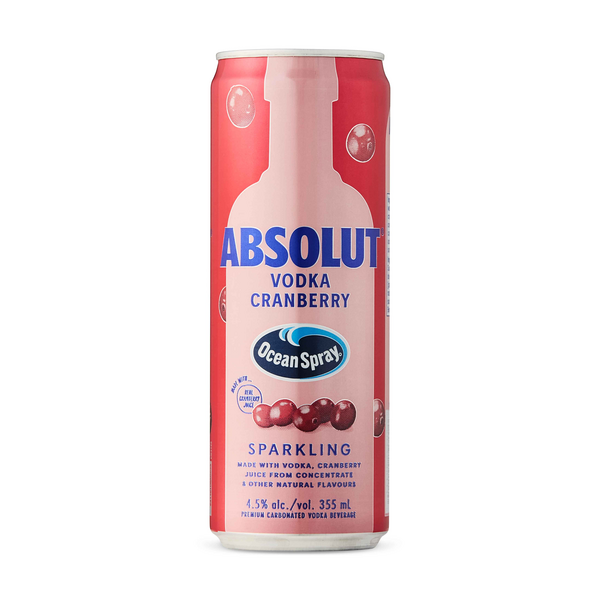 Absolut Ocean Spray Cranberry