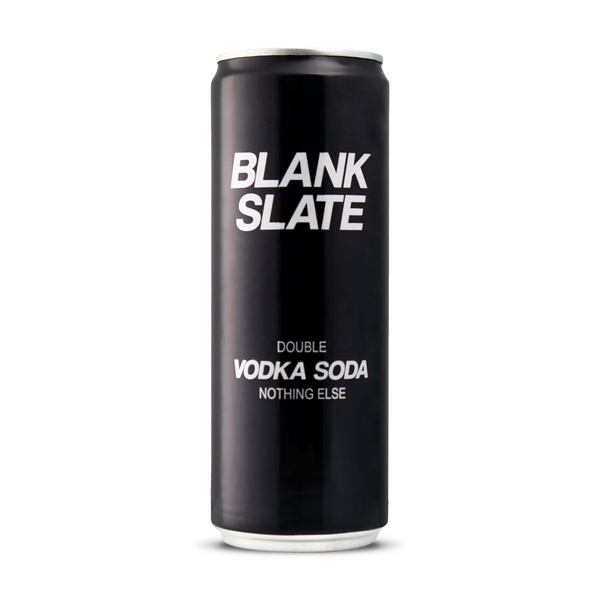 Blank Slate Double Vodka Soda