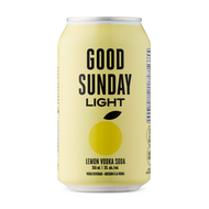 Good Sunday Light Lemon Vodka Soda
