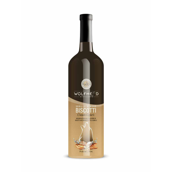 Wolfhead Vanilla Almond Biscotti Cream Liquor