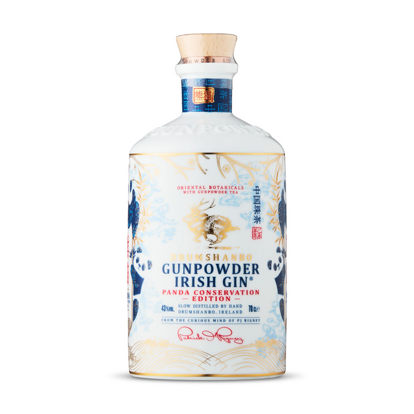 Drumshanbo Gunpowder Irish Gin LE Ceramic Panda