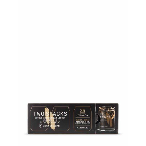 Two Stacks Double Irish Cream Liqueur Dram In A Can