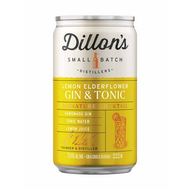 Dillon\'s Signature Lemon Elderflower Gin & Tonic