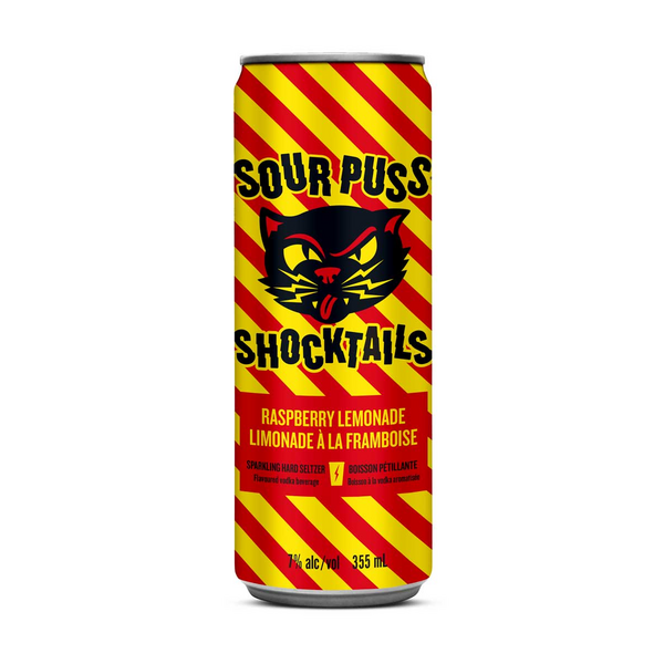 Sour Puss Shocktails Raspberry Lemonade