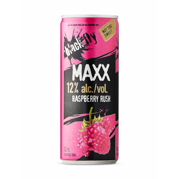 Black Fly Maxx Vodka Raspberry Rush