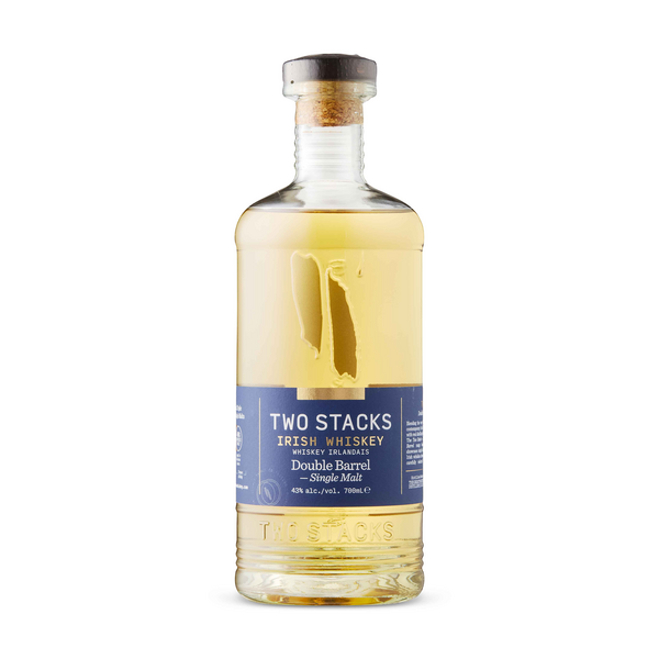 Two Stacks Irish Double Barrel Single Malt Whiskey