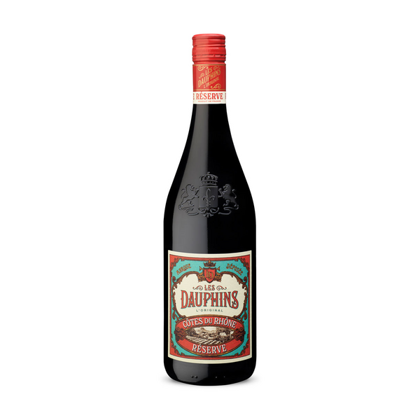 Les Dauphins Cote du Rhone Reserve Red
