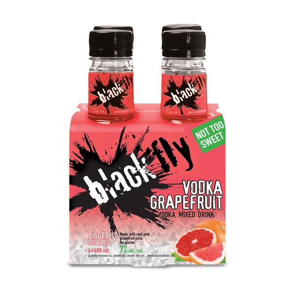 Black Fly Vodka Grapefruit PET