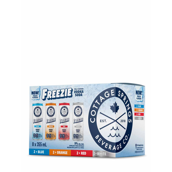 Cottage Springs Vodka Soda Freezie Mixed Pack
