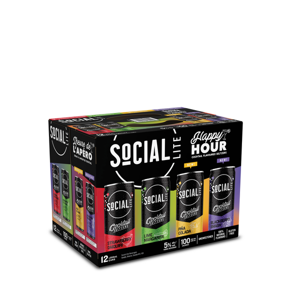 SoCIAL LITE Happy Hour Mixed Pack