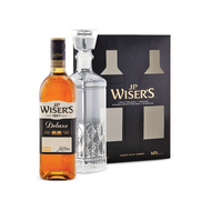 Wiser\'s Deluxe Whisky With Decanter Gift Pack