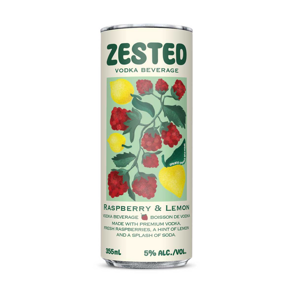 Zested Raspberry & Lemon