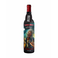 Iron Maiden Eddie\'s Blend Darkest Red Wine Art #2