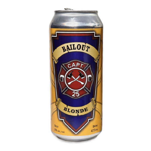 Capt25 Bailout Blonde Craft Beer