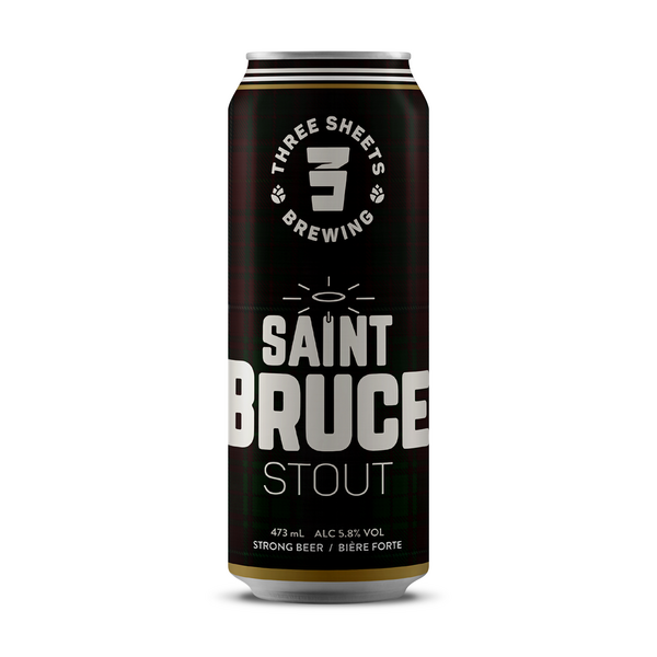 Three Sheets Brewing Saint Bruce Stout