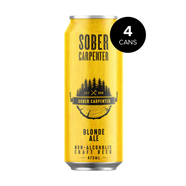 Sober Carpenter Non-Alcoholic Craft Blonde Ale