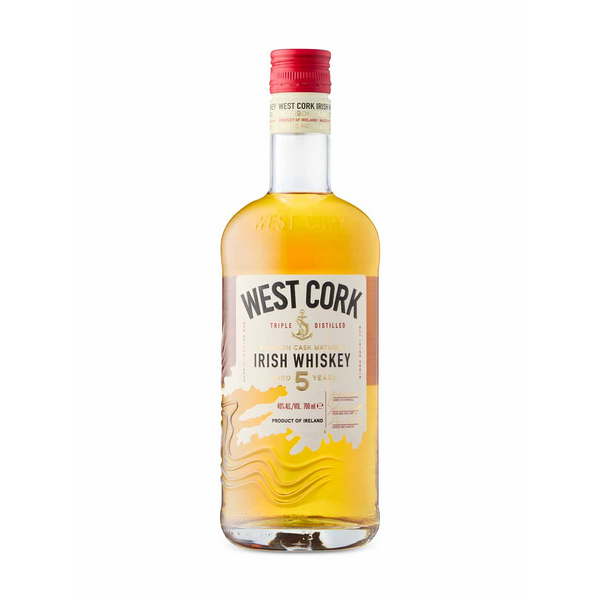 West Cork Bourbon Cask Irish Whiskey Aged 5 Years