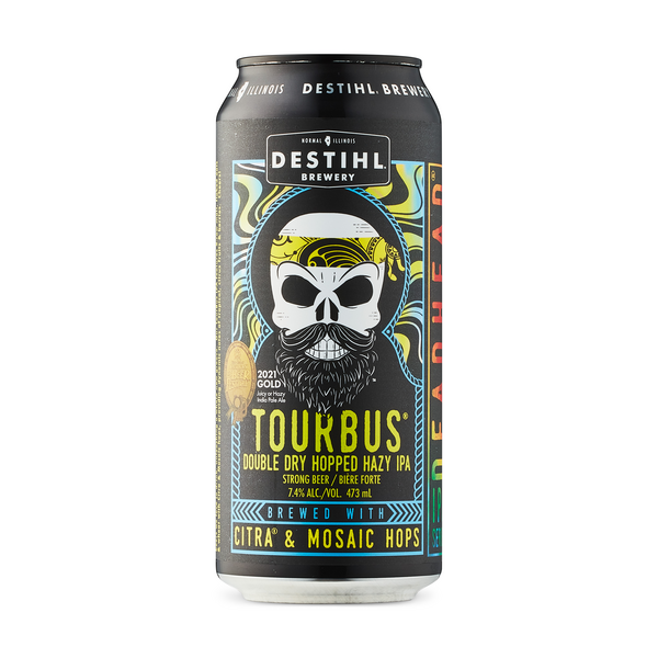 Destihl Brewery Tourbus Double Dry Hopped Hazy IPA