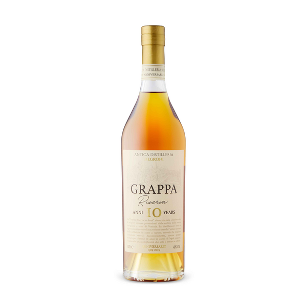 Grappa Riserva 10 Year Anniversary