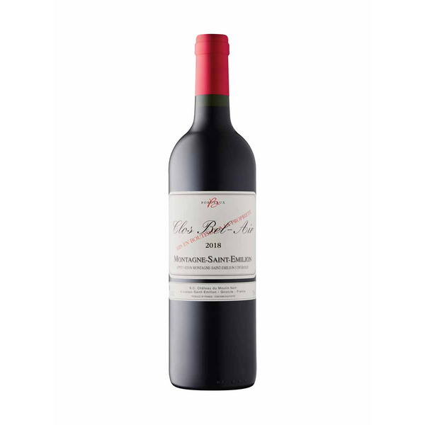 Clos Bel-Air Montagne-Saint-Émilion 2018