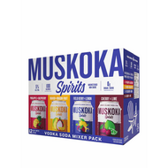 Muskoka Spirits Vodka Soda Mixer Pack
