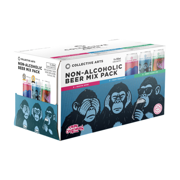 Collective Arts Non Alcoholic Mix Pack 2025