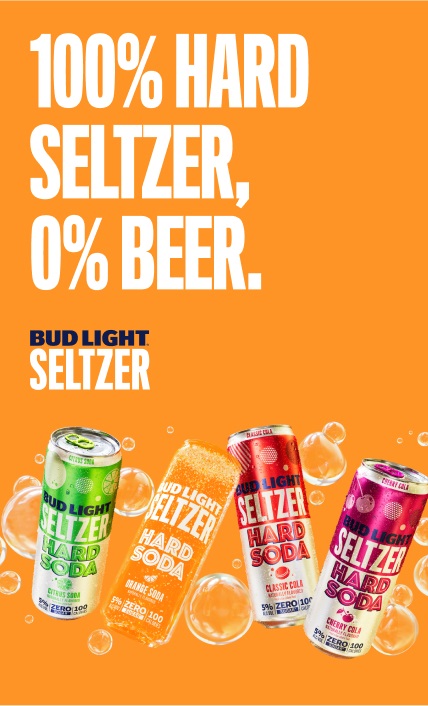 Bud Light Hard Soda Banner Mobile