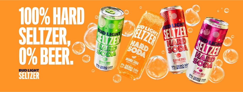 Bud Light Hard Soda Banner